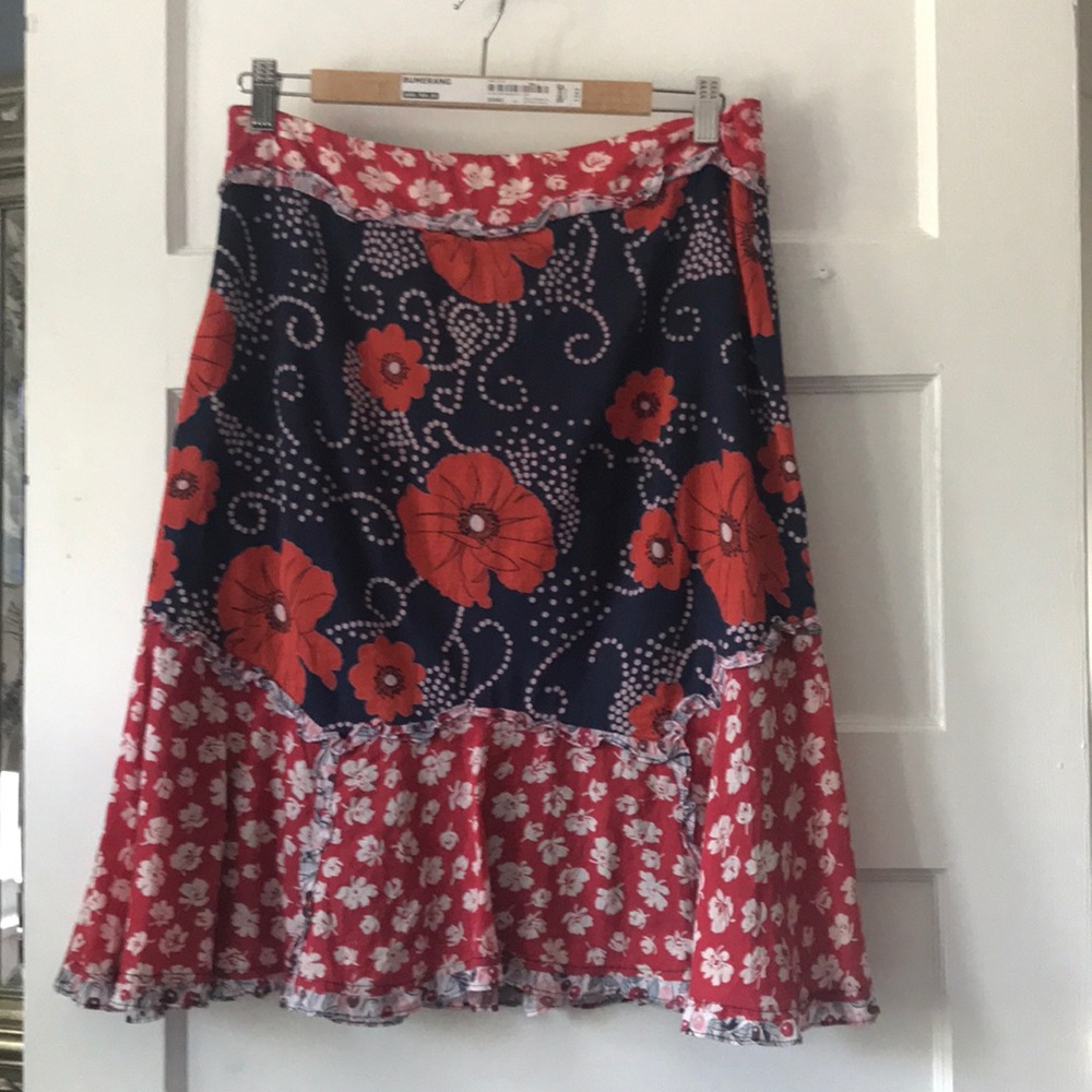 Pressman NY cotton Tiered Skirt